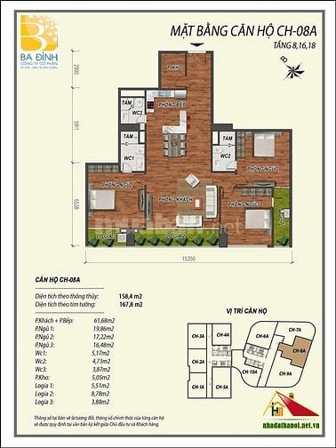 Chính chủ cần bán căn hộ chung cư cao cấp số 21 phố Lê Văn Lương