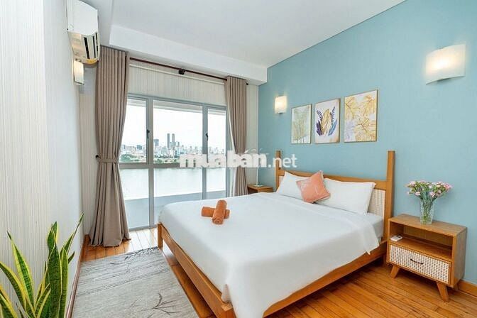 CHO THUÊ CĂN HỘ 2 PN INDOCHINA- 110M2-  (BAO PHÍ QUẢN LÝ)