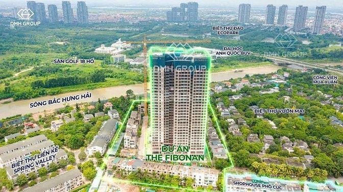 🔑 CĂN HỘ THE FIBONAN ECOPARK 2PN – 56.5m²,FULL TIỆN ÍCH 5⭐, CHỈ 4.2TỶ