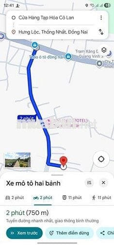 Đi định cư bán nhà 2PN xã Hưng Lộc mới xây , cách QL 1A 750m