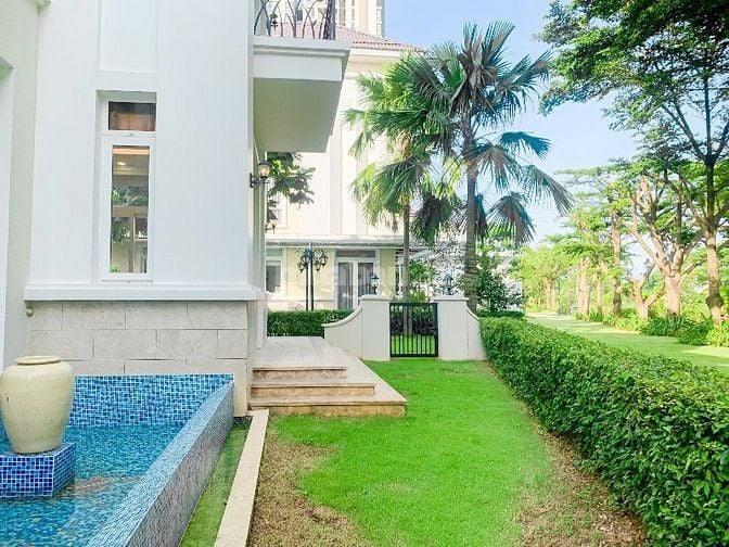 Cho thuê biệt thự Venica Khang Điền, Q9, 3 tầng, 300m2, 4PN,$3,500/th
