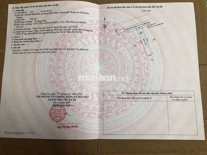 BÁN ĐẤT TẶNG NHÀ  BÌNH NHÂM 17 ,LÁI THIÊU ,TP HCM