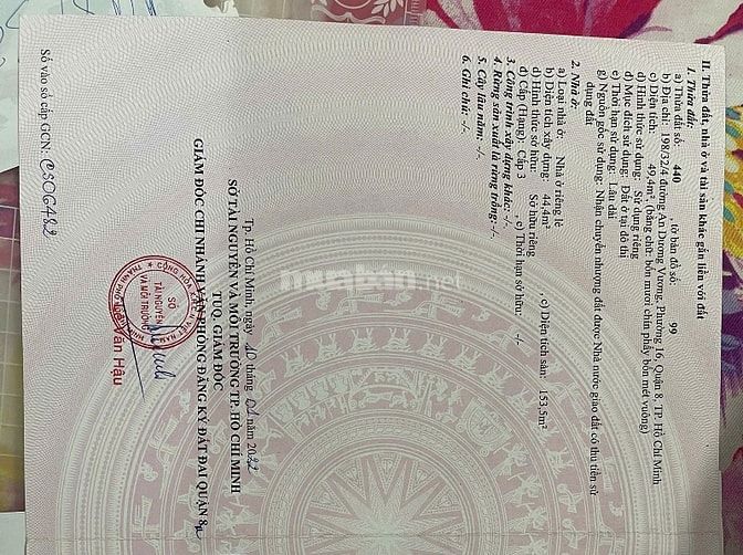 Bán nhà 3,5 tấm, HXH Số 198/32/4 An Dương Vương, P16, Quận 8, Giá 6 tỷ