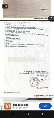 Đất vuông vức, có sẵn thổ cư, sổ hồng ri��ng chính chủ