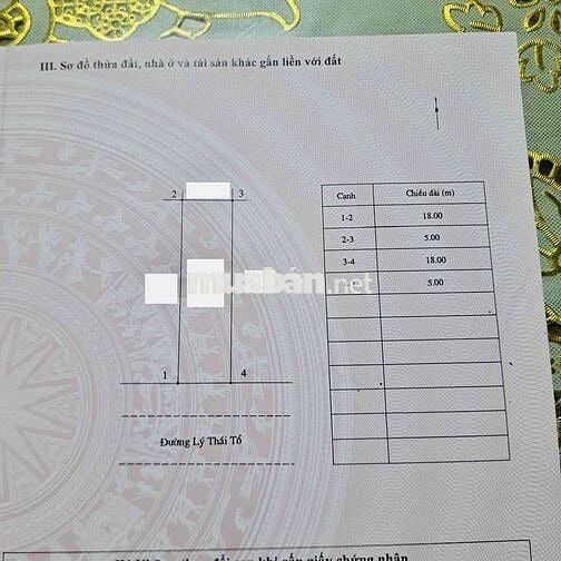🔥BÁN ĐẤT ĐẸP TRUNG TÂM TP – ĐƯỜNG LÝ THÁI TỔ, KHU DÂN CƯ LÊ QUÝ ĐÔN