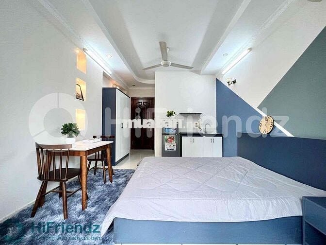 Cho Thuê Studio 30m2 Full NT Balcon Ngay Cầu Vượt 3/2 Đh kinh Tế UEH