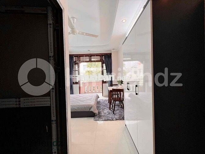 Cho Thuê Studio 30m2 Full NT Balcon Ngay Cầu Vượt 3/2 Đh kinh Tế UEH