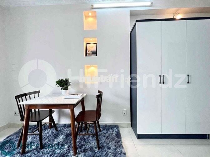 Cho Thuê Studio 30m2 Full NT Balcon Ngay Cầu Vượt 3/2 Đh kinh Tế UEH