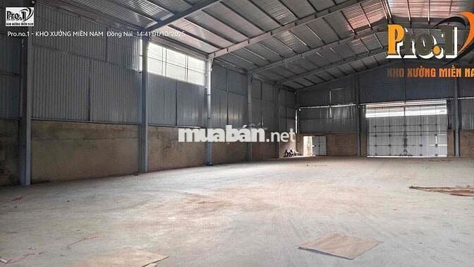 Cho thuê xưởng đẹp thuộc bắc sơn,Trảng Bom