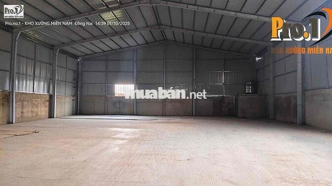 Cho thuê xưởng đẹp thuộc bắc sơn,Trảng Bom