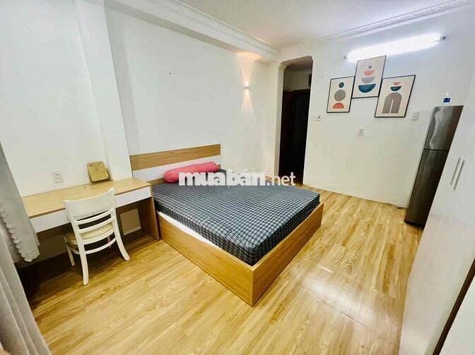 Căn hộ Studio 35m2 mới cửa sổ lớn thoáng gần sân bay ở Hoàng Văn Thụ