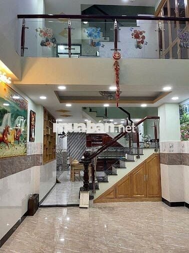 NHÀ HẺM XE HƠI BÀ HOM, 60M2, 4 TẦNG, (4x15) GIÁ 6.8TỶ.