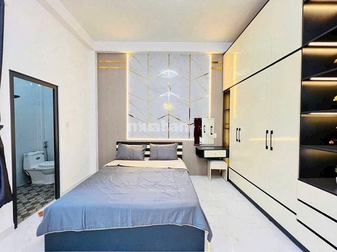 Bán nha đường nguyễn ảnh thủ q12 3 tầng 4x15 sân để oto giá 5.4 tỷ