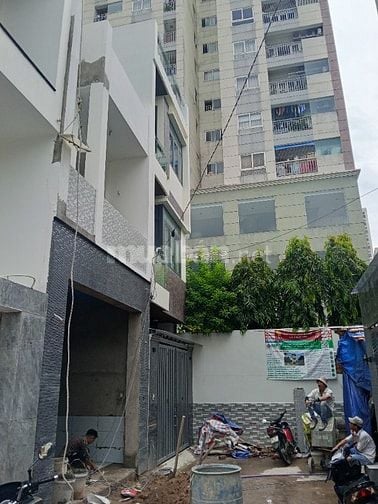 Cho thuê nhà 3 tầng, 3 pn, nhà mới 100%, 16tr