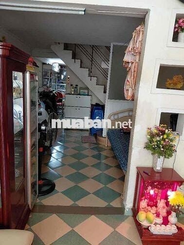 NHÀ MẶT TIỀN CXPLD F10 Q6 NGAY CHỢ HỒ TRỌNG QUÝ 57M2 (3.6X16M) 2 TẦNG