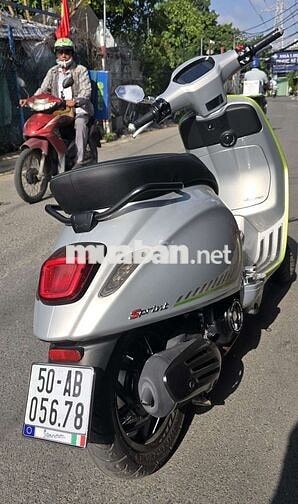 Vespa Tech 125 Đời 2025 BSTP 056.78 9 Chủ Sang Tên