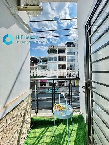 Cho Thuê Căn Hộ Ban Công Lớn Full Nội Thất ở Chu Văn An ở Bình Thạnh