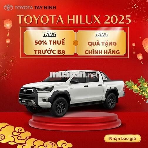 Toyota Cross 2025 Tặng 50% Thuế trước bạ 🎁🎁