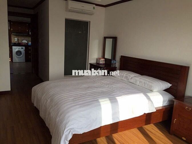 Cho thuê 2n1k 65m2 Lý Nam Đế, có ban công, thang máy, full đồ giá 12tr