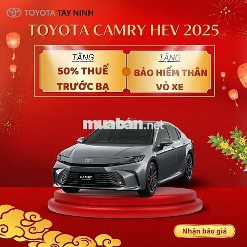 Toyota Cross 2025 Tặng 50% Thuế trước bạ 🎁🎁