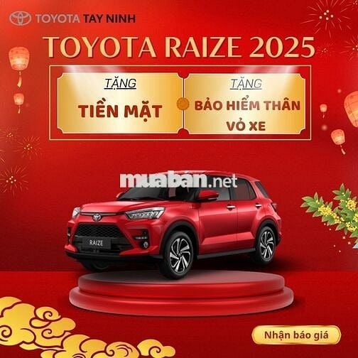 Toyota Cross 2025 Tặng 50% Thuế trước bạ 🎁🎁