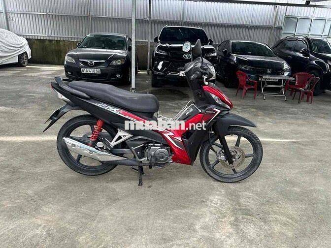 Honda wave RSX 110 Fi đen đỏ mâm đỉa 2019 bstp
