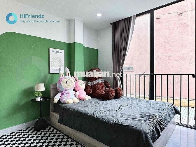 CĂN HỘ BAN CÔNG FULL NỘI THẤT_PHAN VĂN TRỊ_GẦN ĐH VĂN LANG CS3