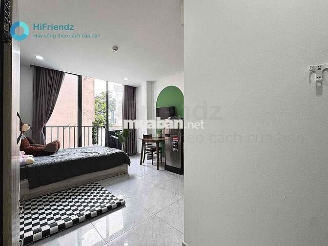 CĂN HỘ BAN CÔNG FULL NỘI THẤT_PHAN VĂN TRỊ_GẦN ĐH VĂN LANG CS3
