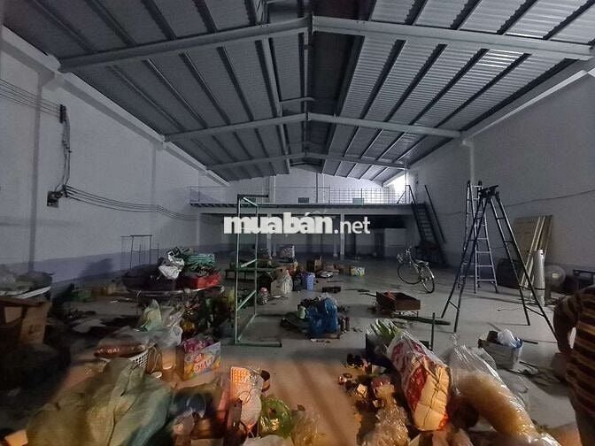 XƯỞNG MỚI XÂY 13X23M GÁC LỮNG 380M2 ĐƯỜNG 6M GIÁ TỐT