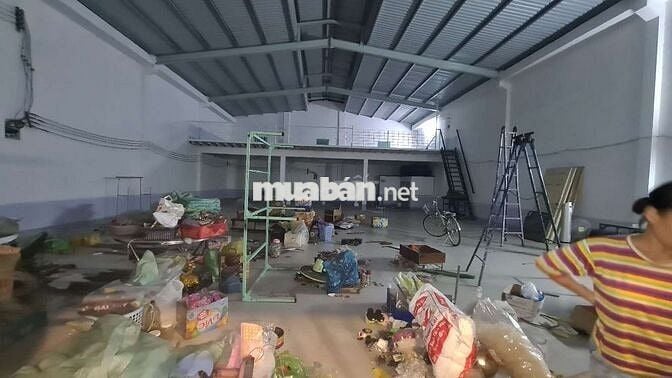 XƯỞNG MỚI XÂY 13X23M GÁC LỮNG 380M2 ĐƯỜNG 6M GIÁ TỐT