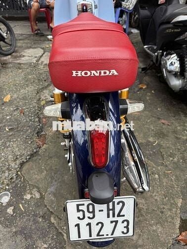honda cup 125 màu xanh 2022