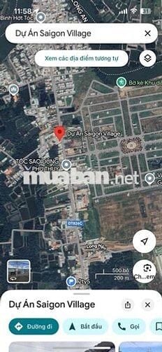 Dự Án Saigonvillage Long Hậu - Tây Ninh ( Long An cũ )