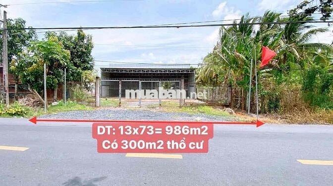 BÁN ĐẤT TẶNG KHO TỈNH LỘ 926 PHONG ĐIỀN