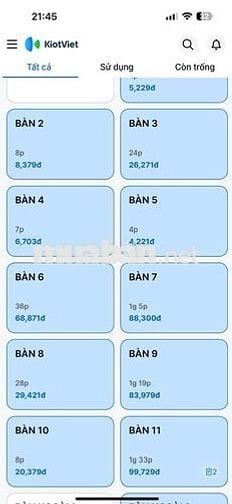 MẶT BẰNG KINH DOANH BILLIARDS PHỐ TẠ QUANG BỬU