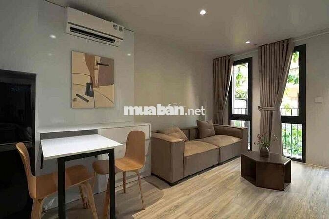 Căn hộ 1 phòng ngủ (50m2) ban công view xanh -  Lê Văn Sỹ - Trường Sa