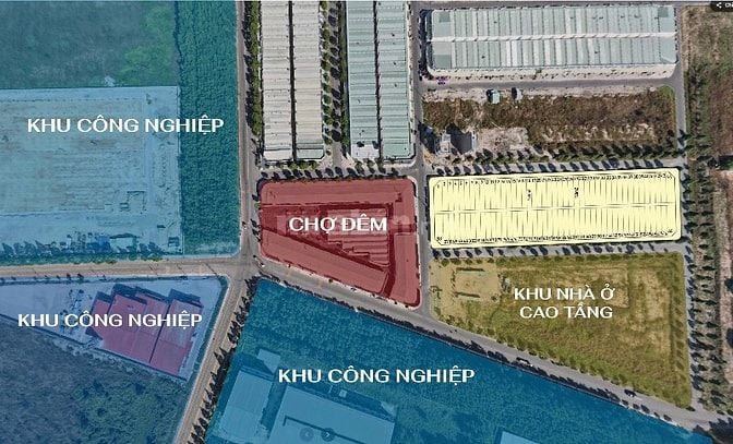 CHỦ BÁN GẤP CHỈ 990TR ĐẤT NGAY CHỢ ĐÊM KHU CÔNG NGHIỆP BÀU BÀNG 