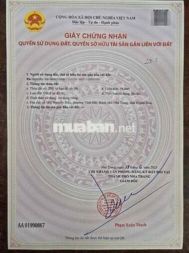 Nhà 3 Tầng 2 mặt tiền đường oto Củ Chi cách Biển 3phut đi bộ, 3PN, 3WC