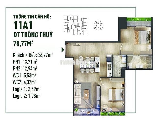 SỞ HỮU NGAY CĂN HỘ CAO CẤP THE FIBONAN GIÁ NHỈNH 5 TỶ