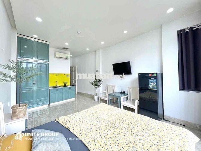 CĂN STUDIO BAN CÔNG, FULL NỘI THẤT, THANG MÁY, GẦN PHAN ĐĂNG LƯU