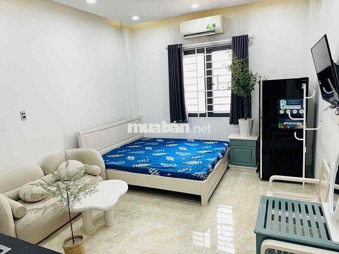 CĂN STUDIO BAN CÔNG, FULL NỘI THẤT, THANG MÁY, GẦN PHAN ĐĂNG LƯU