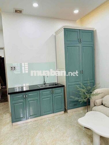 CĂN STUDIO BAN CÔNG, FULL NỘI THẤT, THANG MÁY, GẦN PHAN ĐĂNG LƯU
