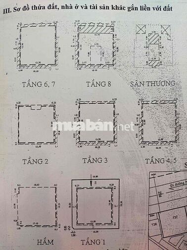 CHO THUÊ TÒA NHÀ NGUYỄN CHÍ THANH, Q5 – 18x17m – HẦM, 6 LẦU