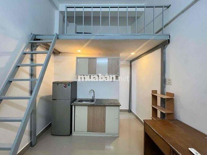 Cho Thuê Căn Hộ Gác Full Nội Thất Rộng 27m2 Ngay Đại Học Kinh Tế UEH
