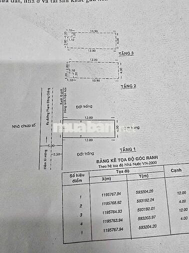NHÀ 3 TẦNG ĐẸP — PHẠM ĐĂNG GIẢNG-PHƯỜNG BÌNH HƯNG HÒA (4m x 12m)
