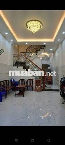 NHÀ 4 TẦNG ĐẸP —LIÊN KHU 4-5 PHƯỜNG BÌNH HƯNG HÒA B (4m x13 m)
