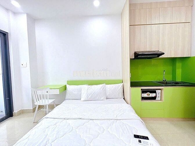 PHÒNG FULL NỘI THẤT CỬA SỔ BAN CÔNG LỚN Ở BÌNH THẠNH GẦN CHỢ BÀ CHIỂU