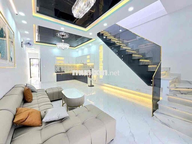 NHÀ CĂN GÓC, MẶT TIỀN KINH DOANH, NHÀ BÈ, 4 NGỦ, FULL NỘI THẤT