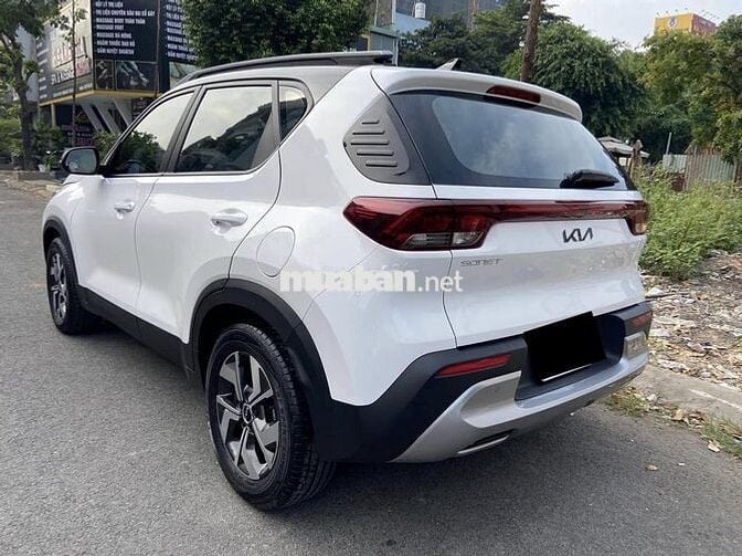 Kia Sonet 2023 số tự động màu trắng