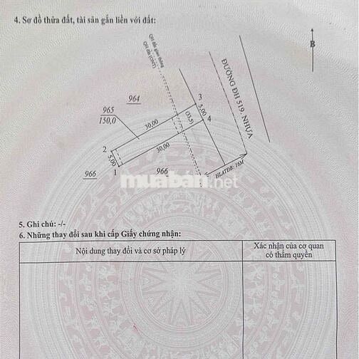 Đất mặt tiền 32m Phước Sang, Phú Giáo