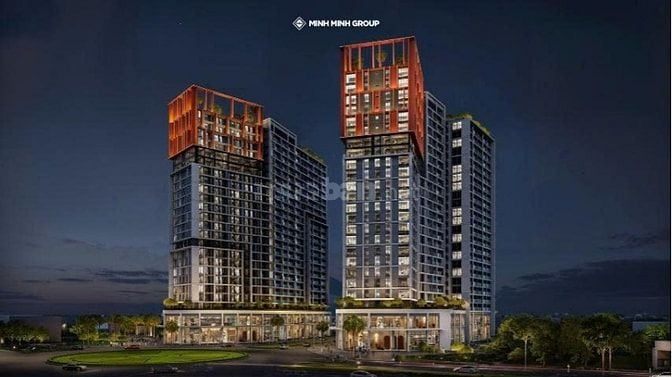 Hé lộ hình ảnh đầu tiên của 2 Toà tháp “trái tim” của Sun Neo City